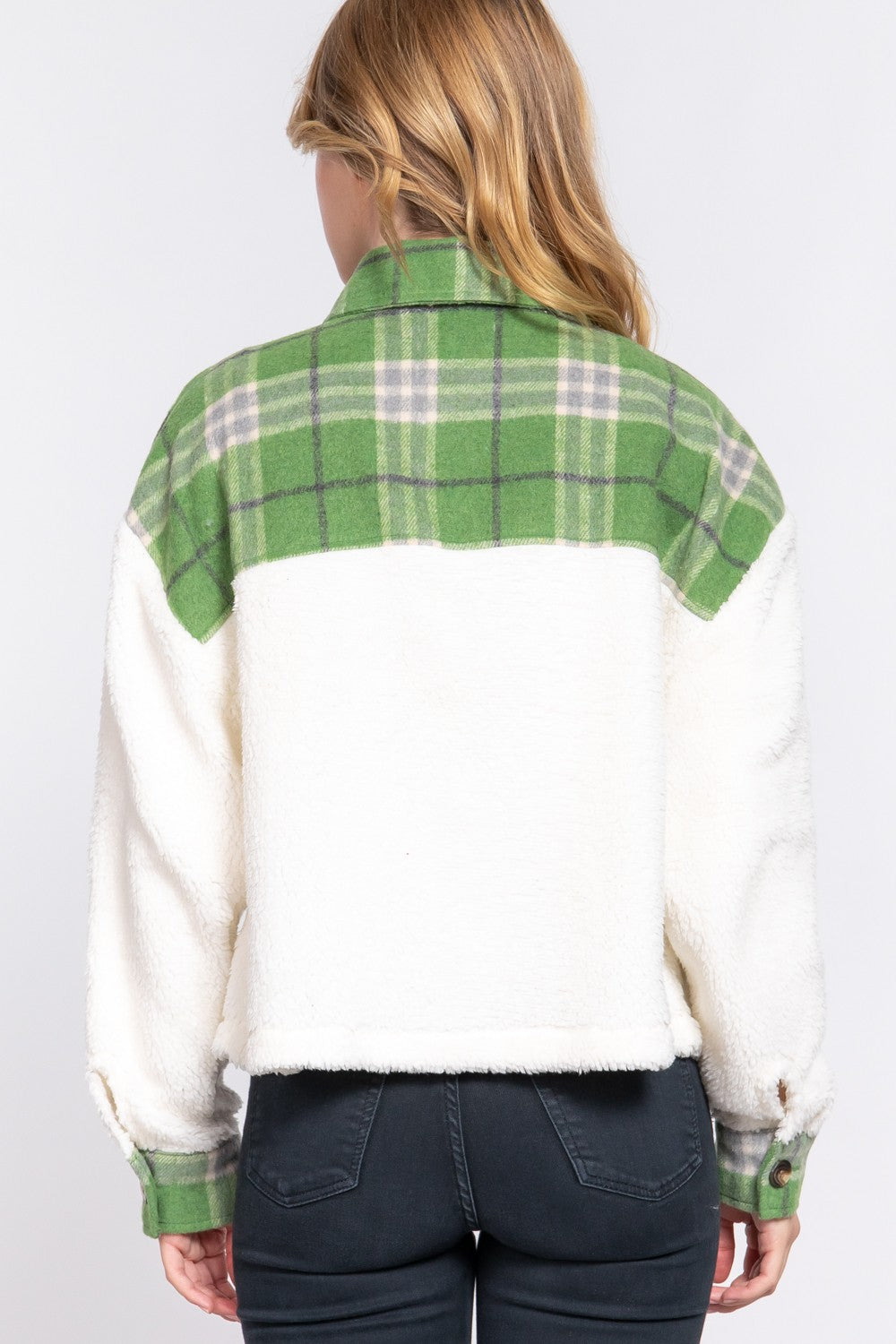 DOORBUSTER: Built Different Faux Fur Shacket