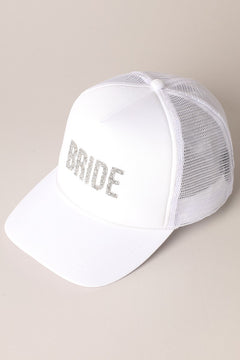 Glitter Bride Foam Trucker Hat