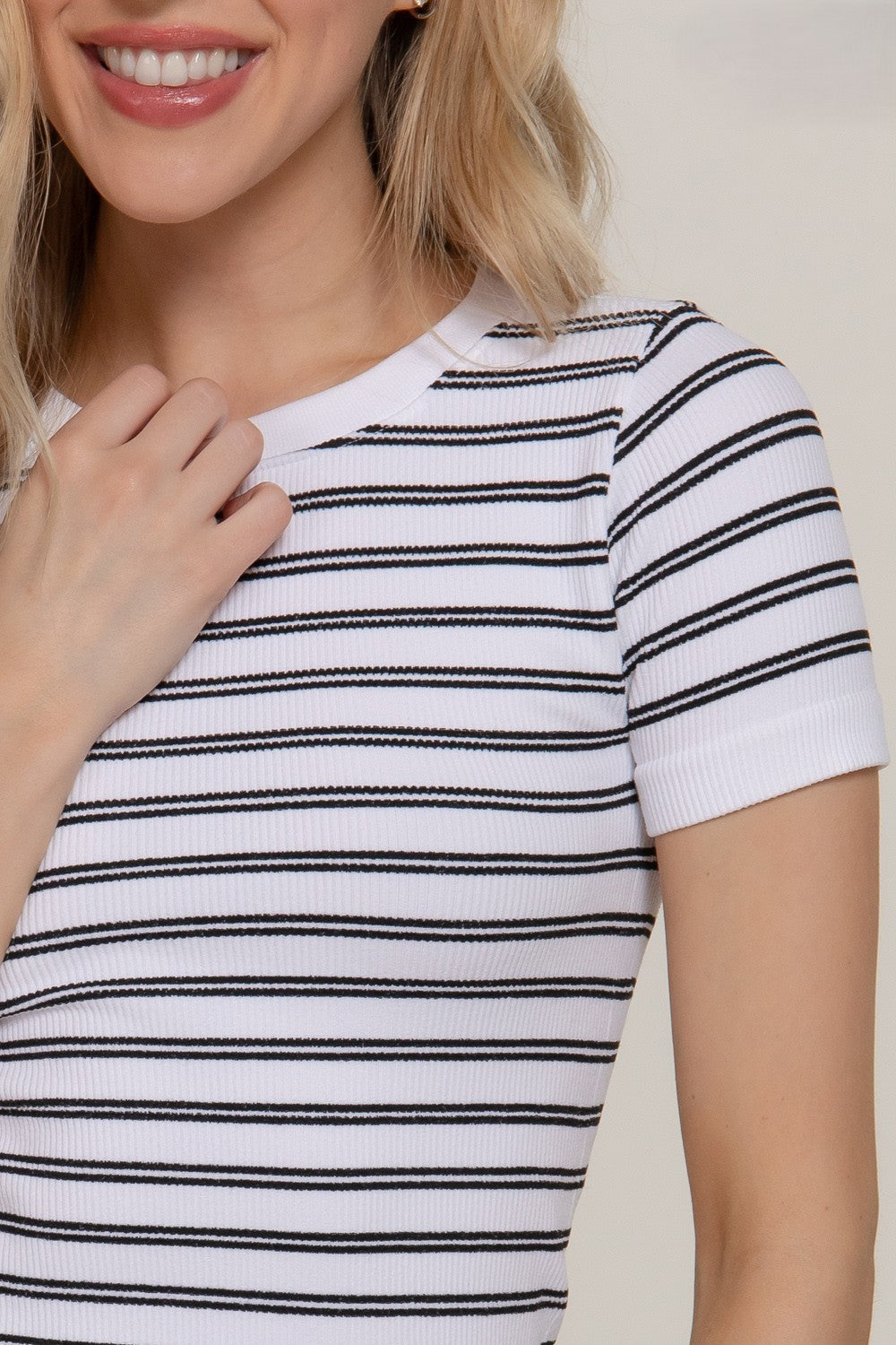 Brie Seamless Striped Top- 2 Colors!