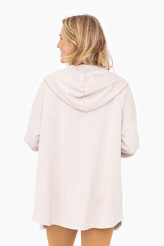 Jocilyn Fleece Hooded Cardigan.