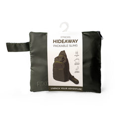 FITKICKS Hideaway Packable Sling Bag- 2 Colors!