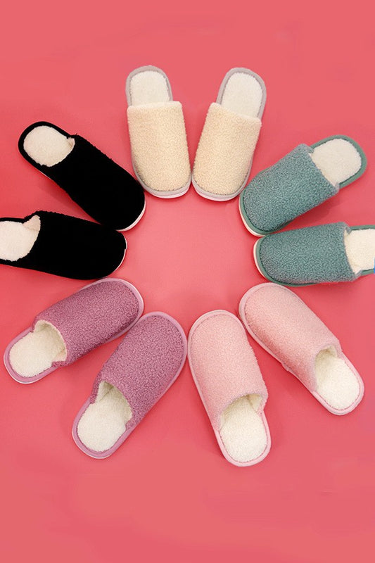 Girls Night In Fleece Slippers.