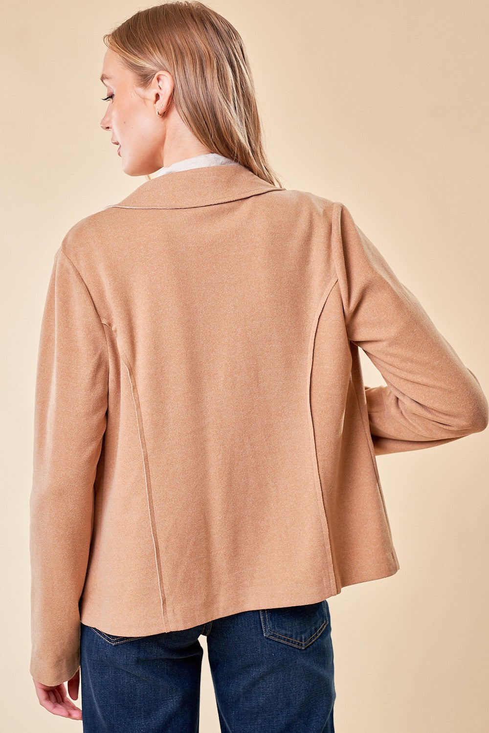 Samira Raw Edge Blazer- 2 Colors!.