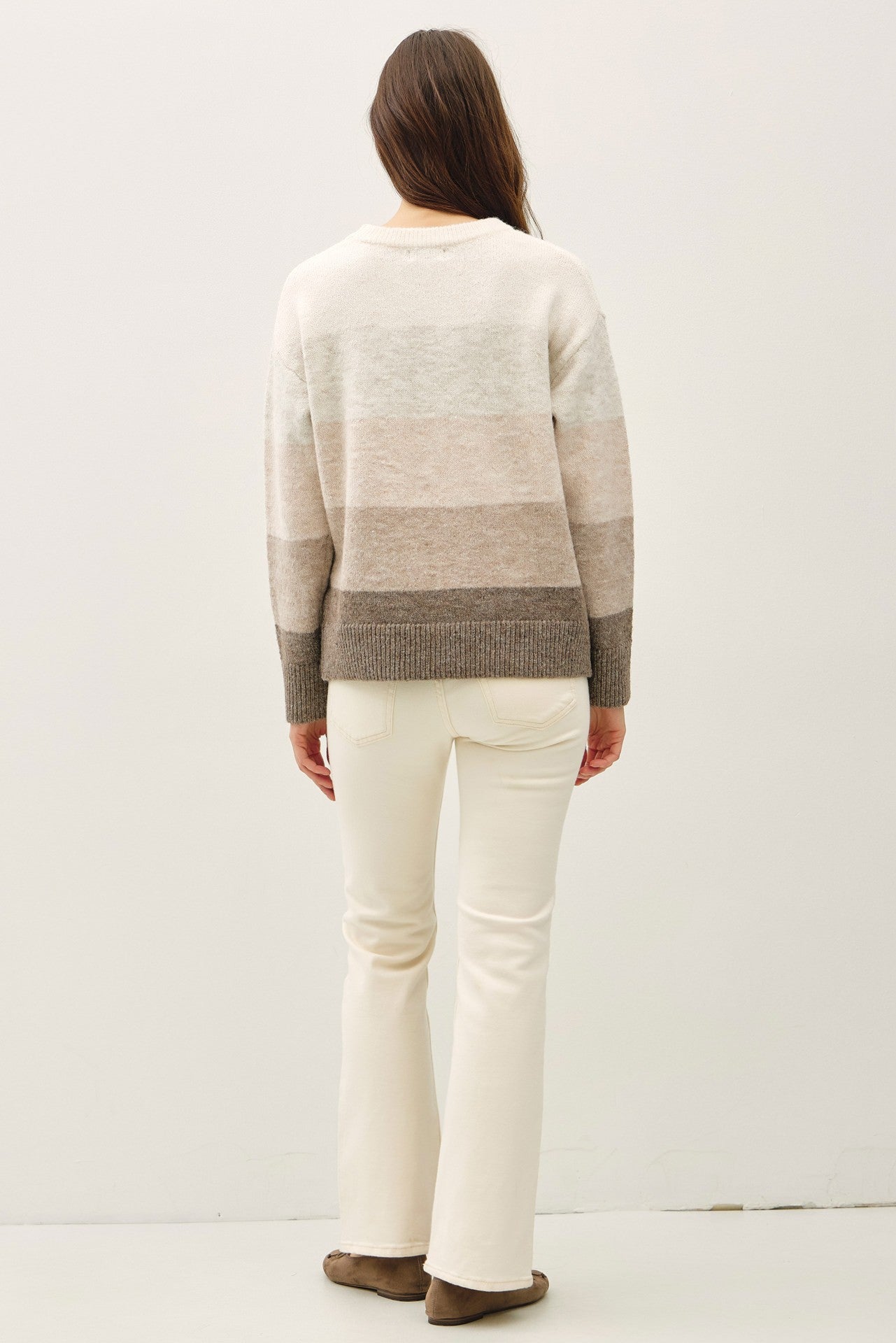 The Soft Life Color Block Sweater