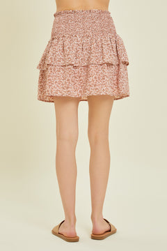 Daniela Ruffled Mini Skirt.