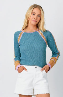 Trim-Tastic Sweater Top.