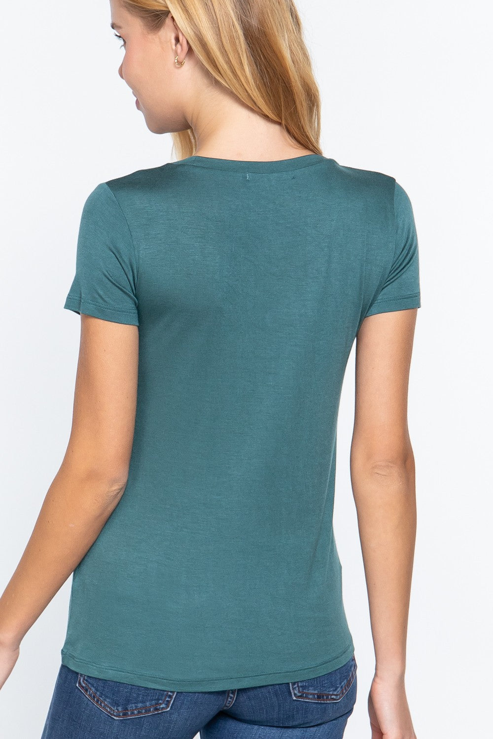 DOORBUSTER Kyra Scoop Neck Jersey Top- 3 Colors!