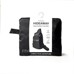 FITKICKS Hideaway Packable Sling Bag- 2 Colors!