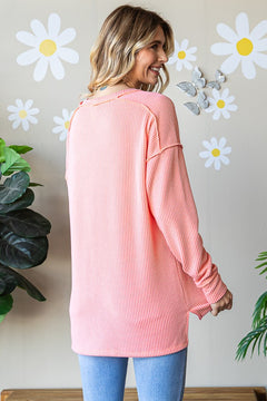 Stitch & Snuggle Ribbed Pullover- 3 Colors! - North Threads