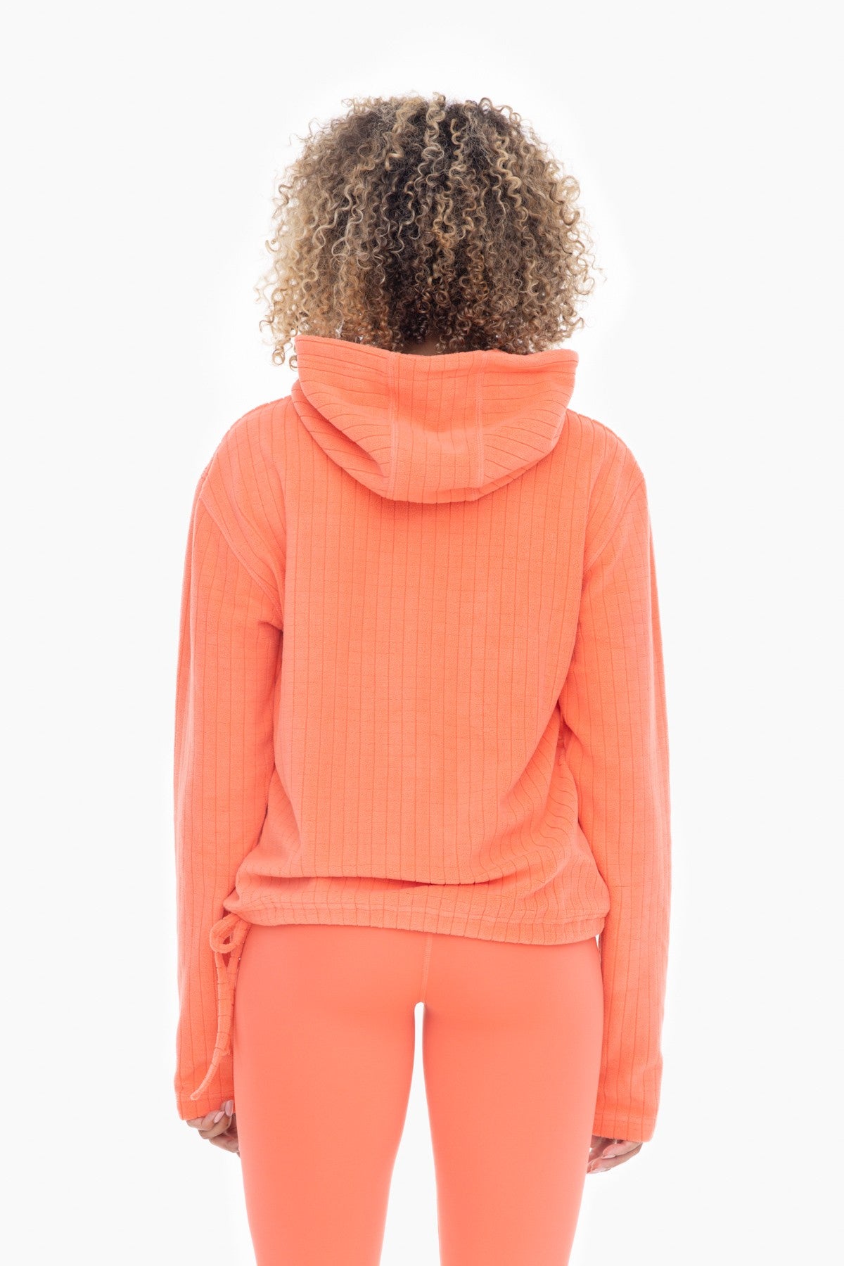 Brushed Burnout Fleece Hoodie