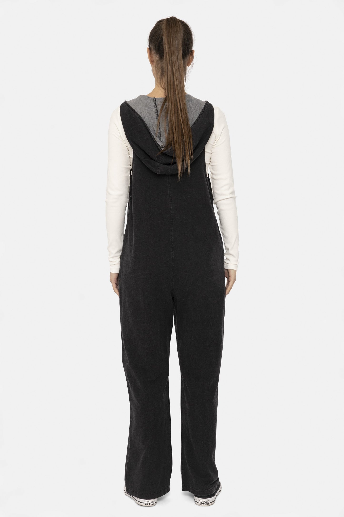 Cotton Blend Hooded Overalls