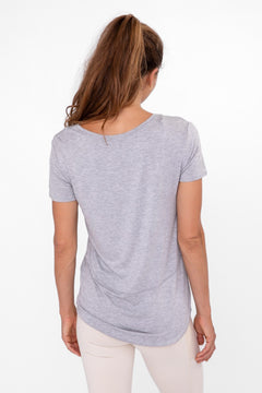 Short Sleeve High-Low Top- 2 Colors!