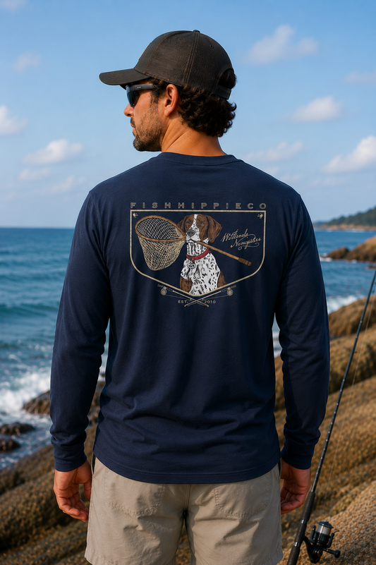 Fish Hippie Wetlands Navigator LS Tee