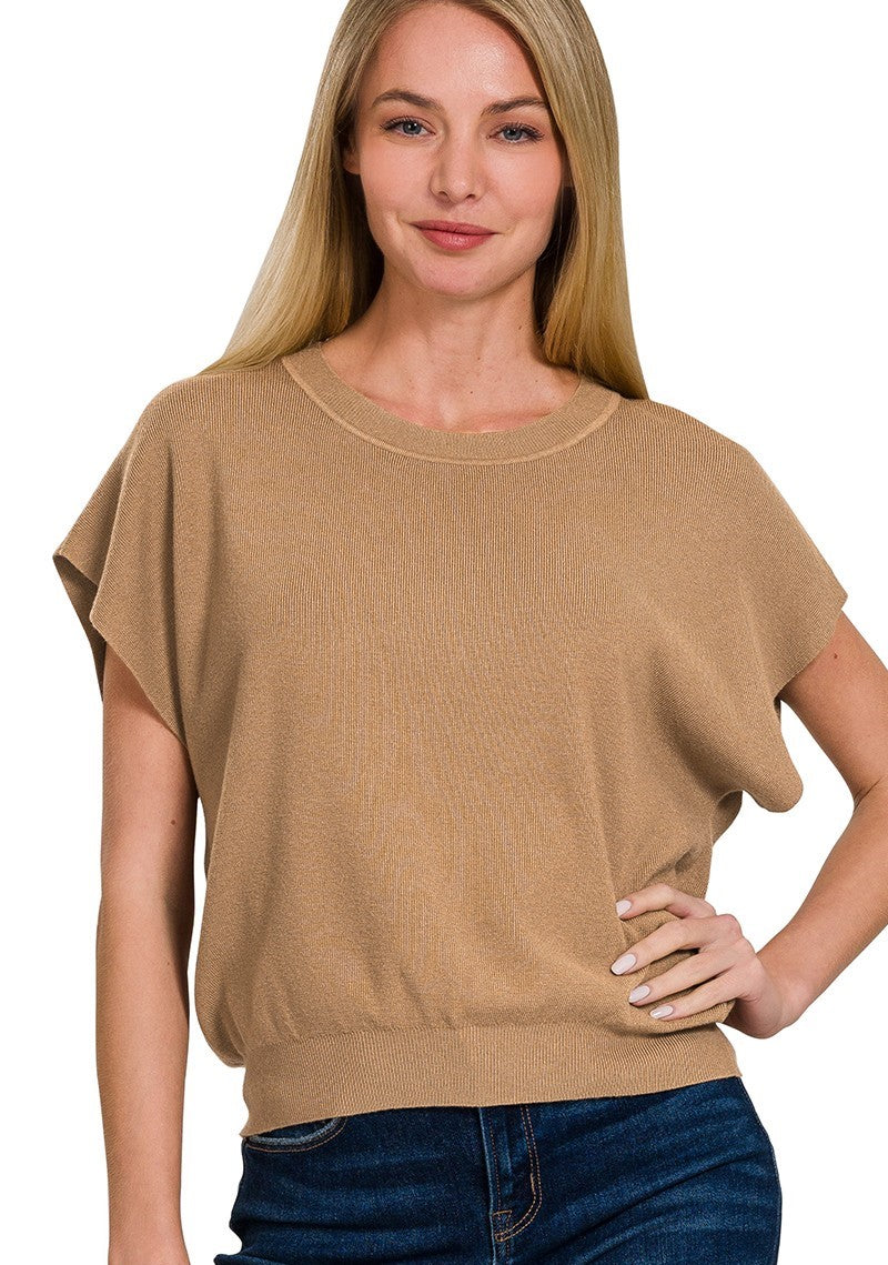 Finding Zen Round Neck Dolman Top- 4 Colors!