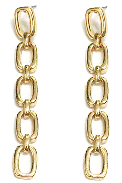 Brana Chain Link Earrings- 2 Colors!.