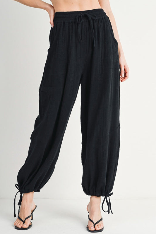 Not A Care Jogger Pants- 2 Colors!