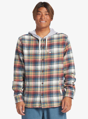 Quiksilver Briggs Hooded Flannel.