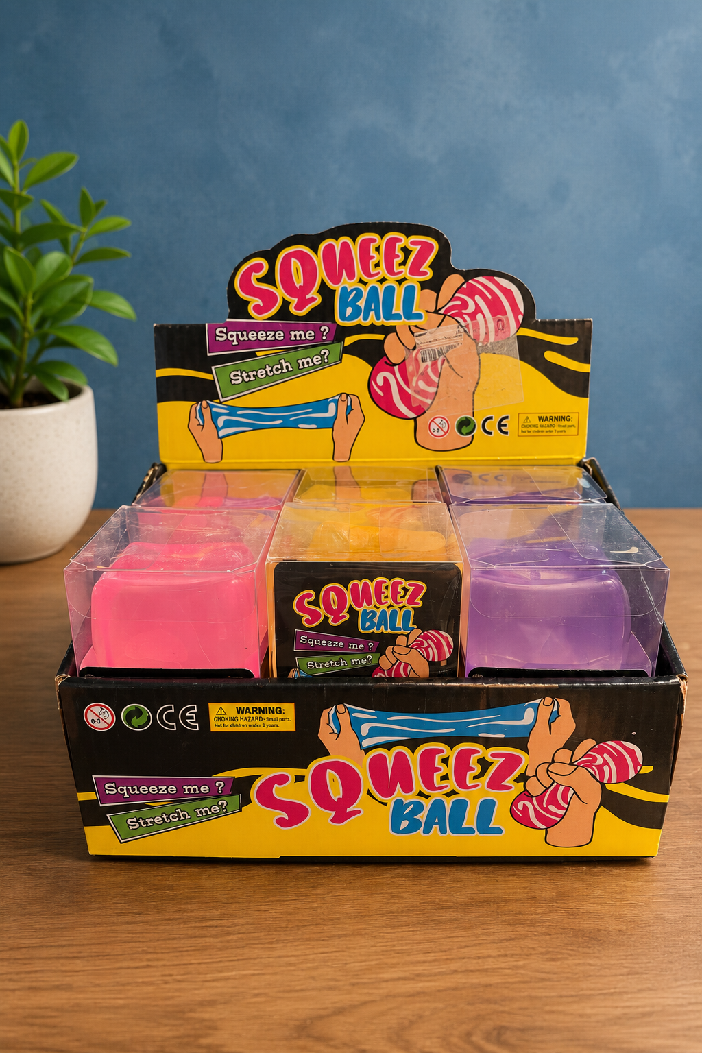 Stretchy Cube Squishy Stress Toy