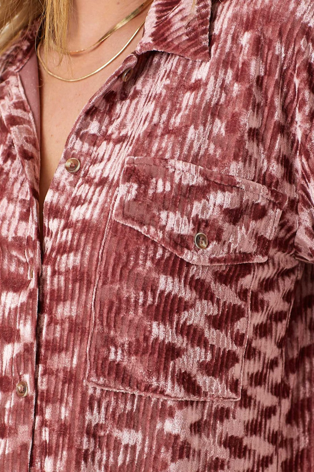 DOORBUSTER: Soft Crushed Velvet Shacket-2 Colors!