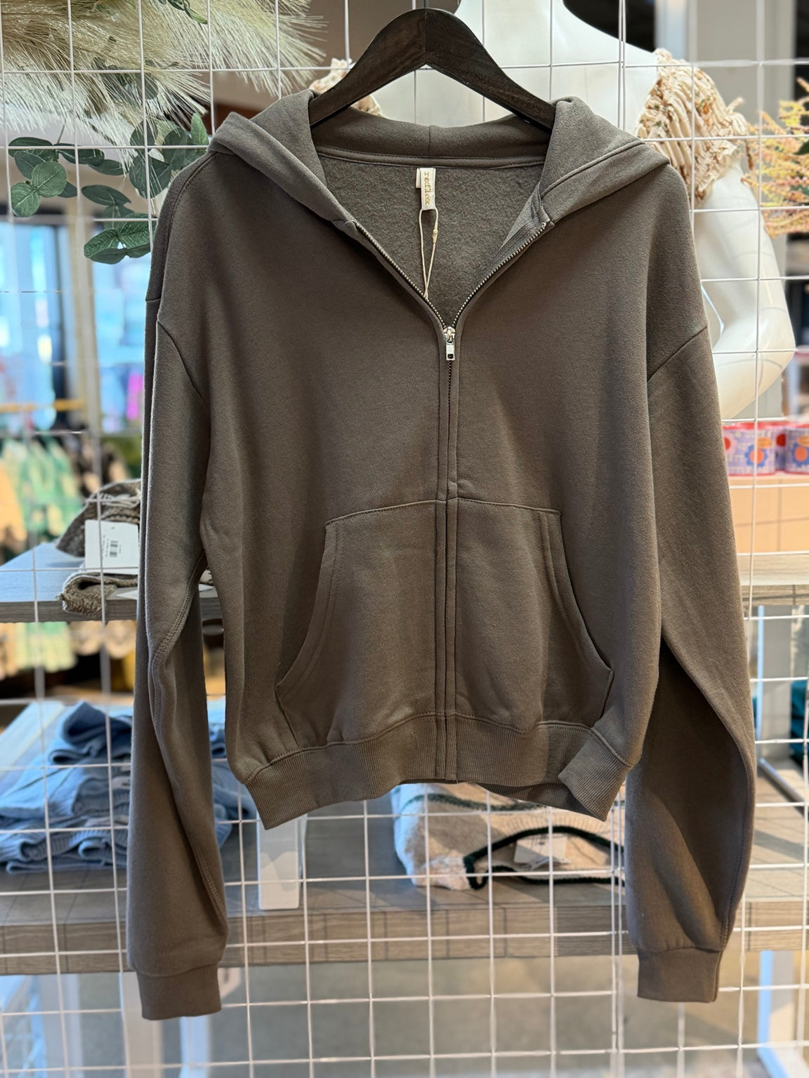 Classic Fleece Zip Up Hoodie