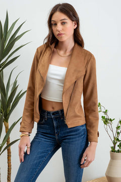 Mystic Voyager Faux Suede Jacket- 2 Colors!