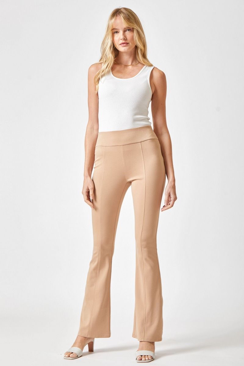 Dear Scarlett:Magic High Waisted Kick Flare- 4 Colors!