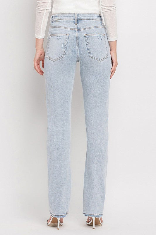 LOVERVET BY VERVET 90's Vintage Super High Rise Straight Jeans