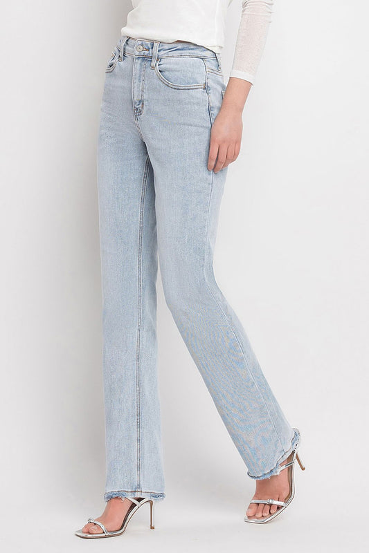 LOVERVET BY VERVET 90's Vintage Super High Rise Straight Jeans