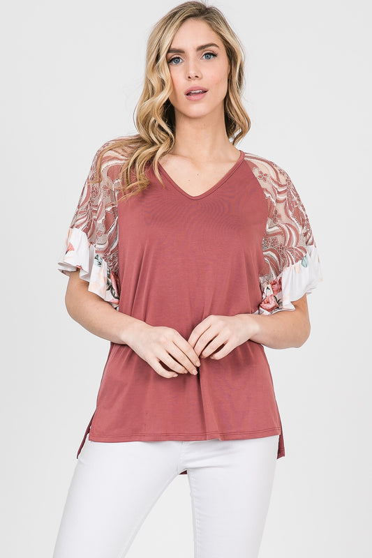 Charming Sleeve Top