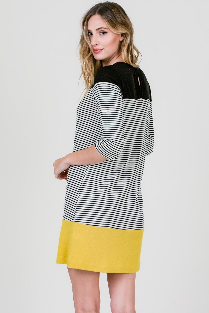 The Bumble Stripe Dress