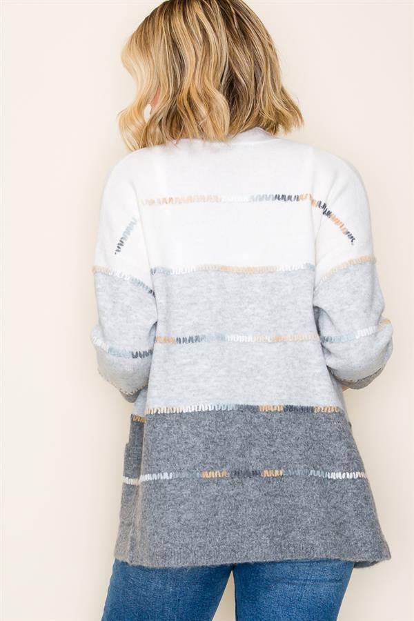 Sammie Color Block Cardigan