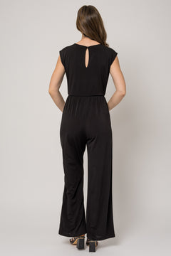 Miley Cap Sleeve Jumpsuit - North Threads