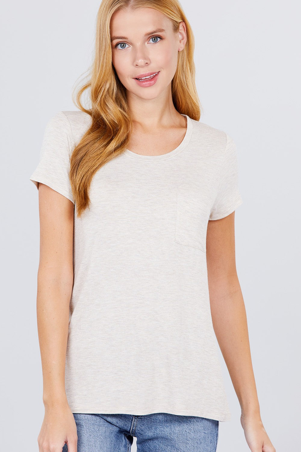 DOORBUSTER Kyra Scoop Neck Jersey Top- 3 Colors!.