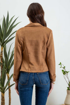 Mystic Voyager Faux Suede Jacket- 2 Colors!