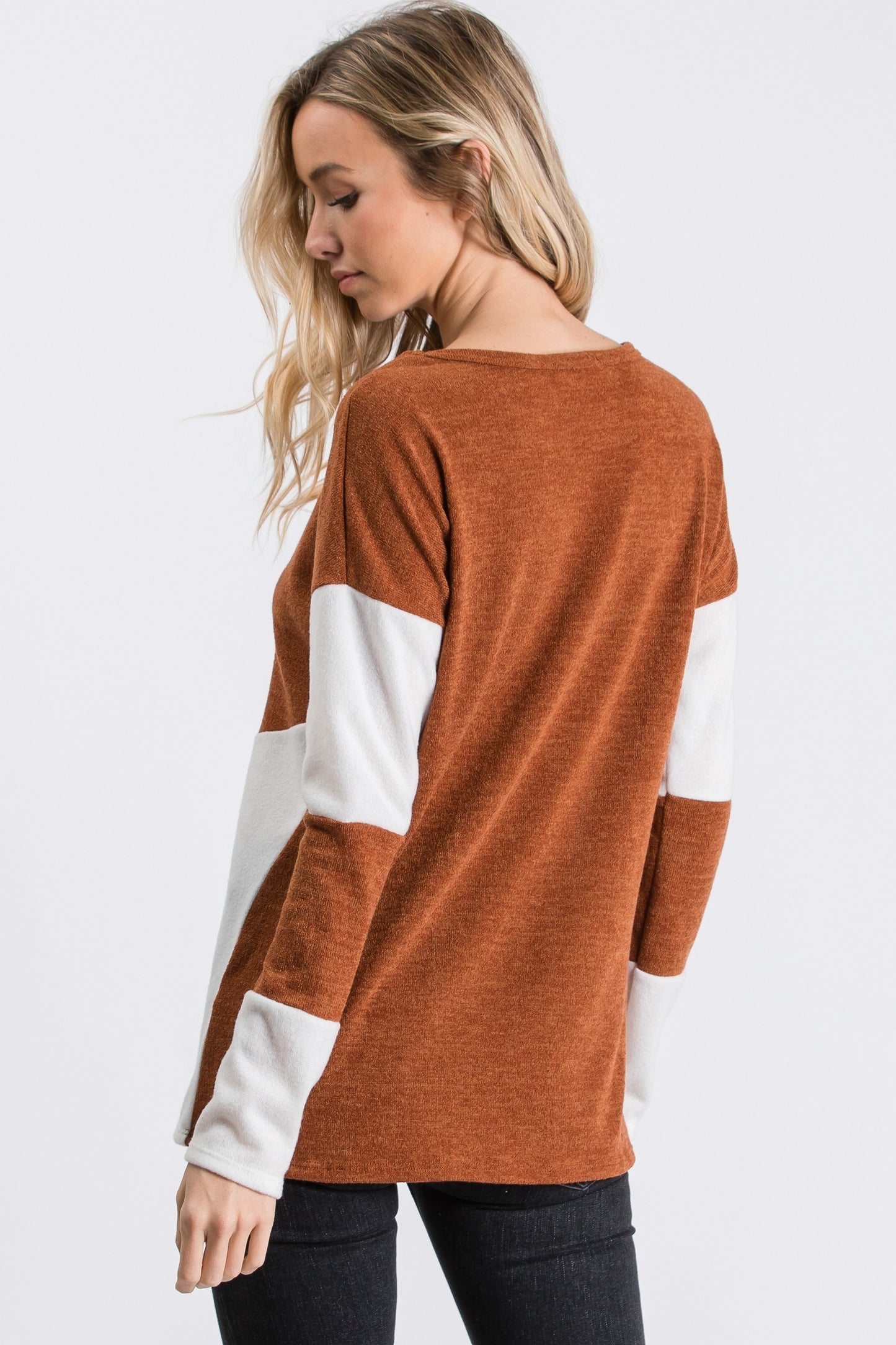 Fall Feels Melange Top