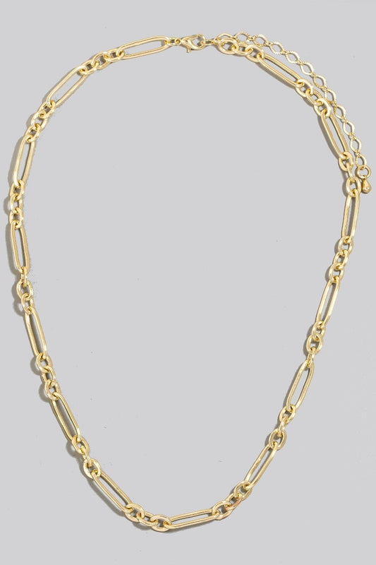 Oval Chain Link Necklace