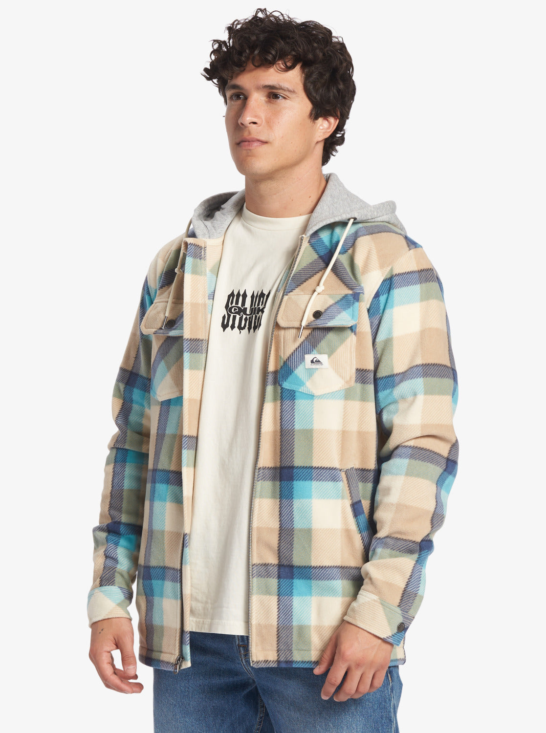 Quiksilver Super Swell Zip Up Hoodie- 4 Colors!.