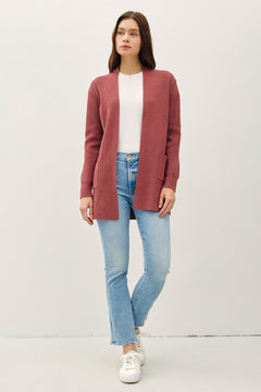 Jayna Ribbed Open Cardigan- 2 Colors!