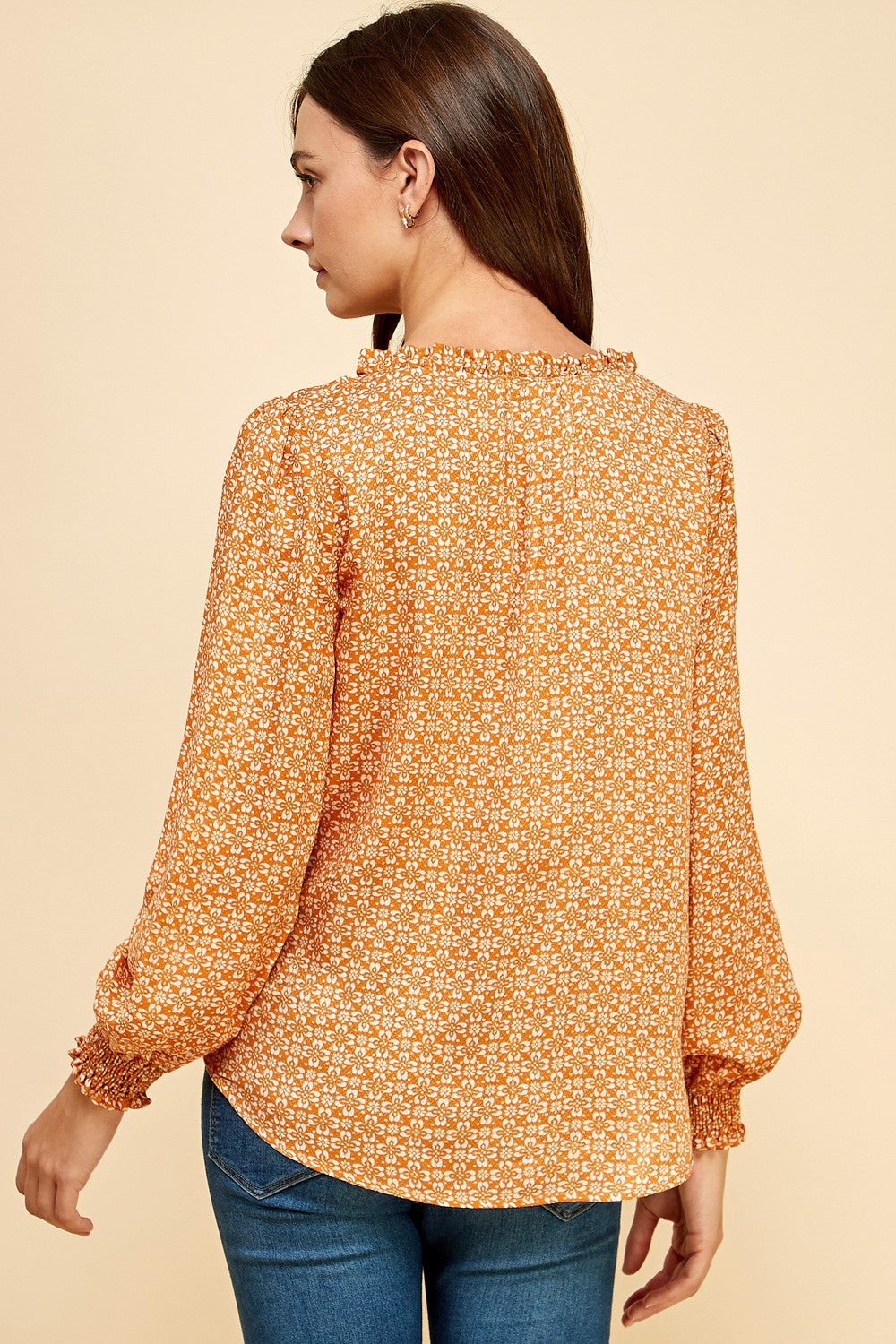 Owlyn Geometric Print Top- 2 Colors!.