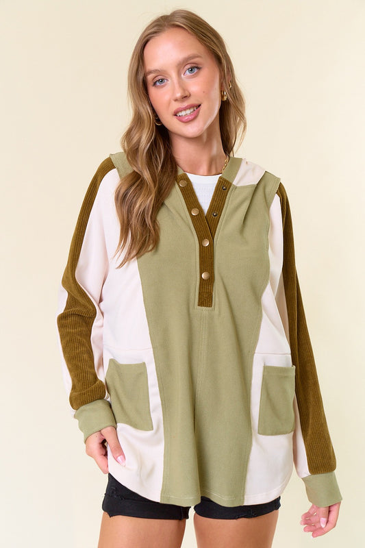 Meadowlark Oversized French Terry Hoodie