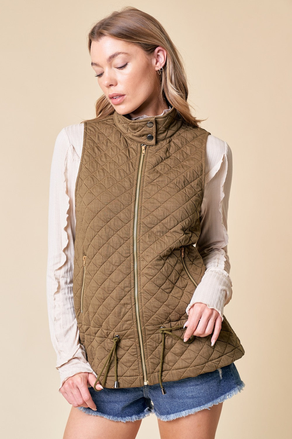 Lotfia Quilted Vest.