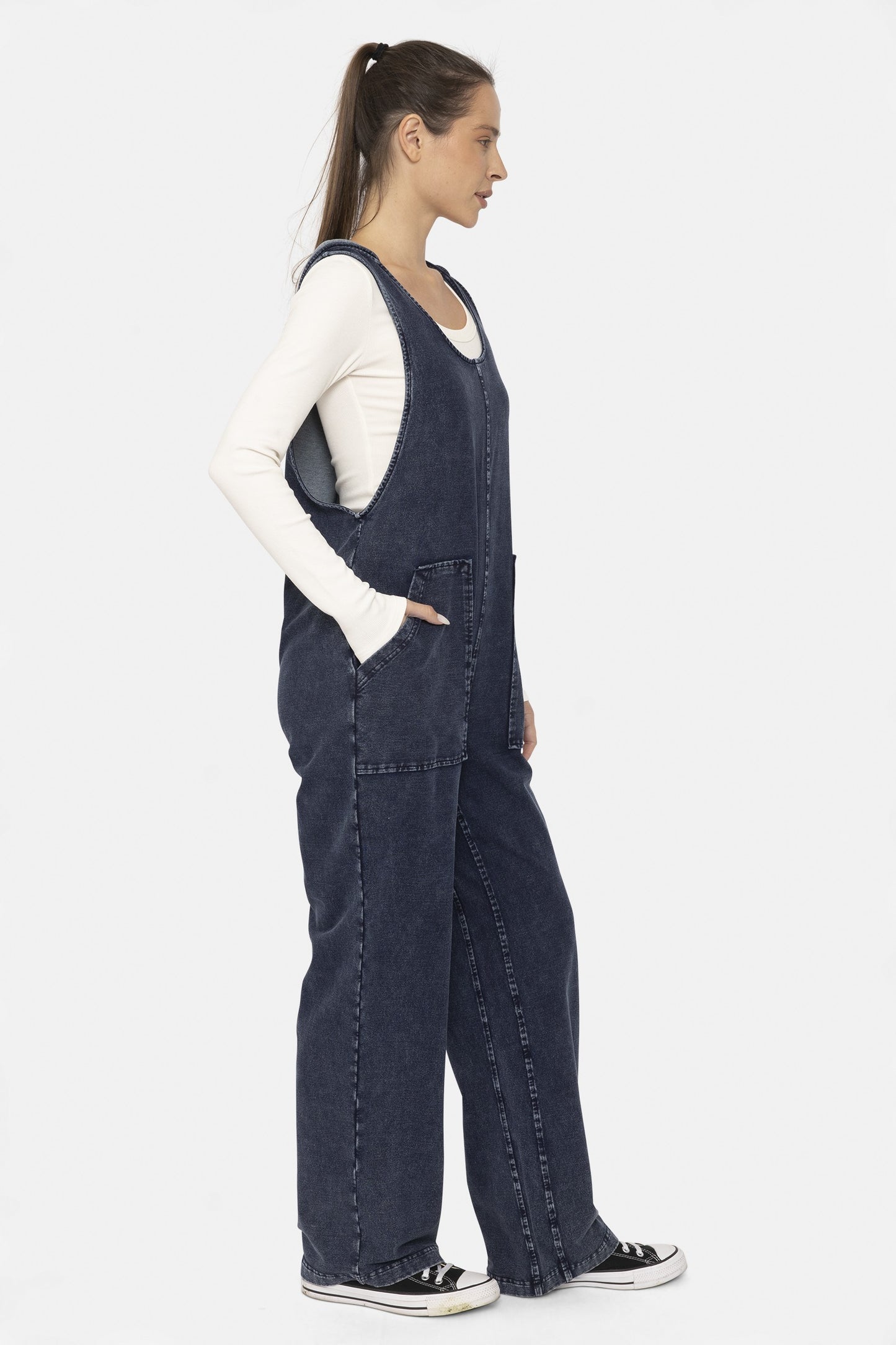 DOORBUSTER: Cotton Blend Hooded Overalls