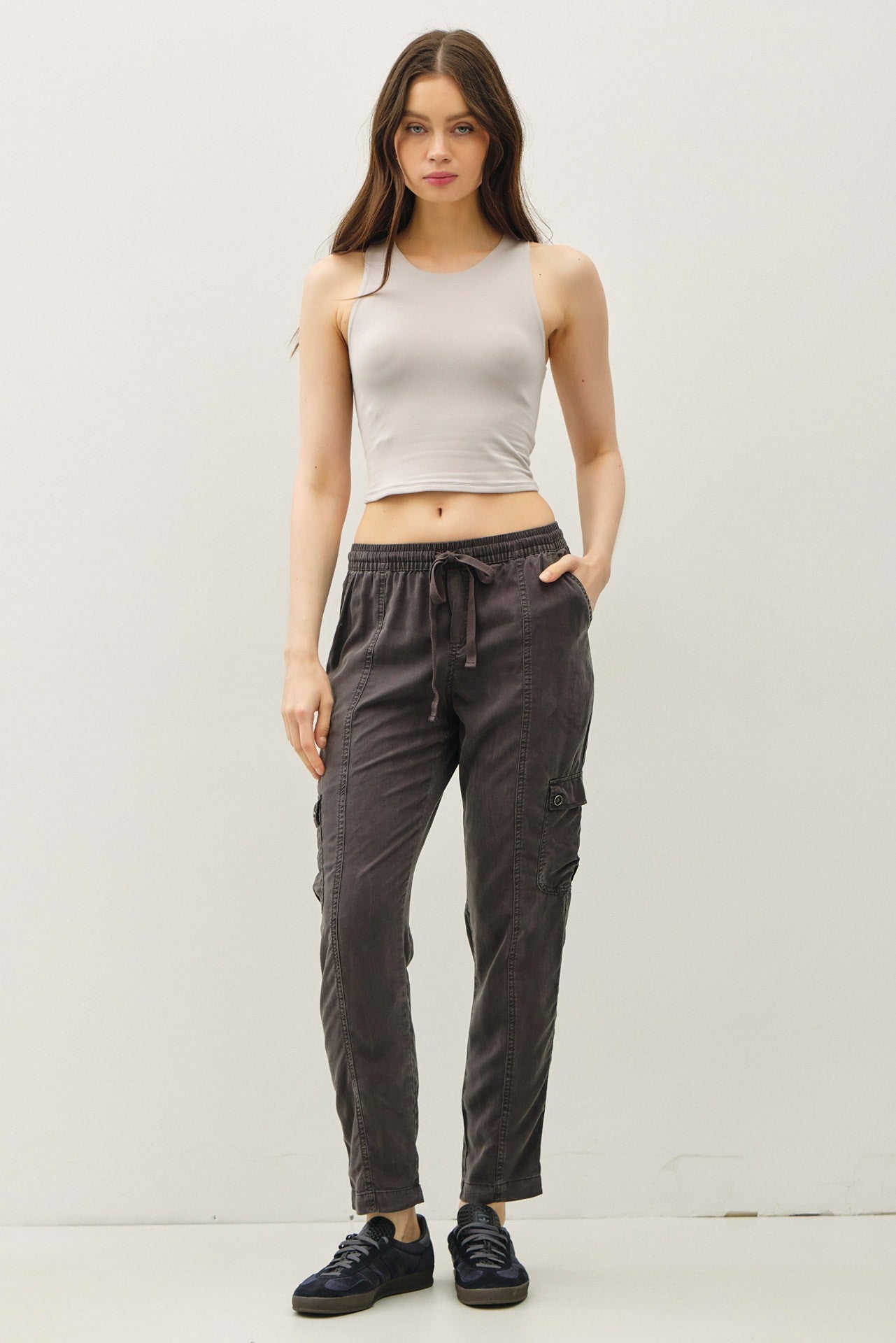 The Ryder Tencel Cargo Jogger Pants-3 Colors!
