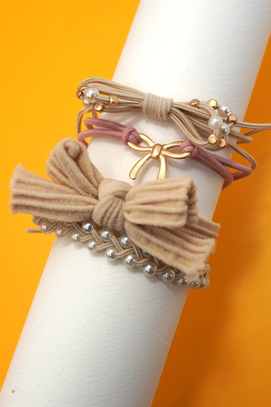 Boho Duo Hair Tie Bracelets- 2 Colors!