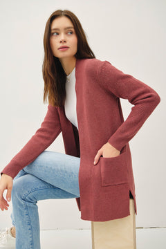 Jayna Ribbed Open Cardigan- 2 Colors!