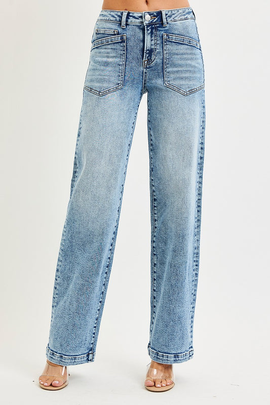 Risen Slouchy Relaxed Baggy Jeans