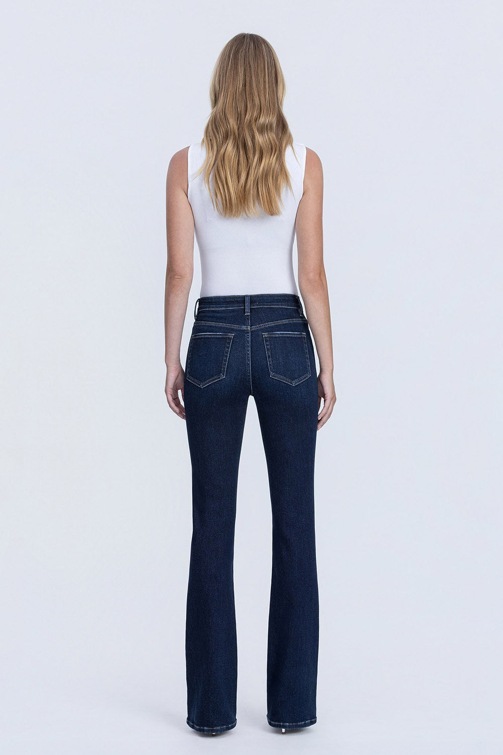 Flying Monkey High Rise Dark Wash Bootcut Jeans