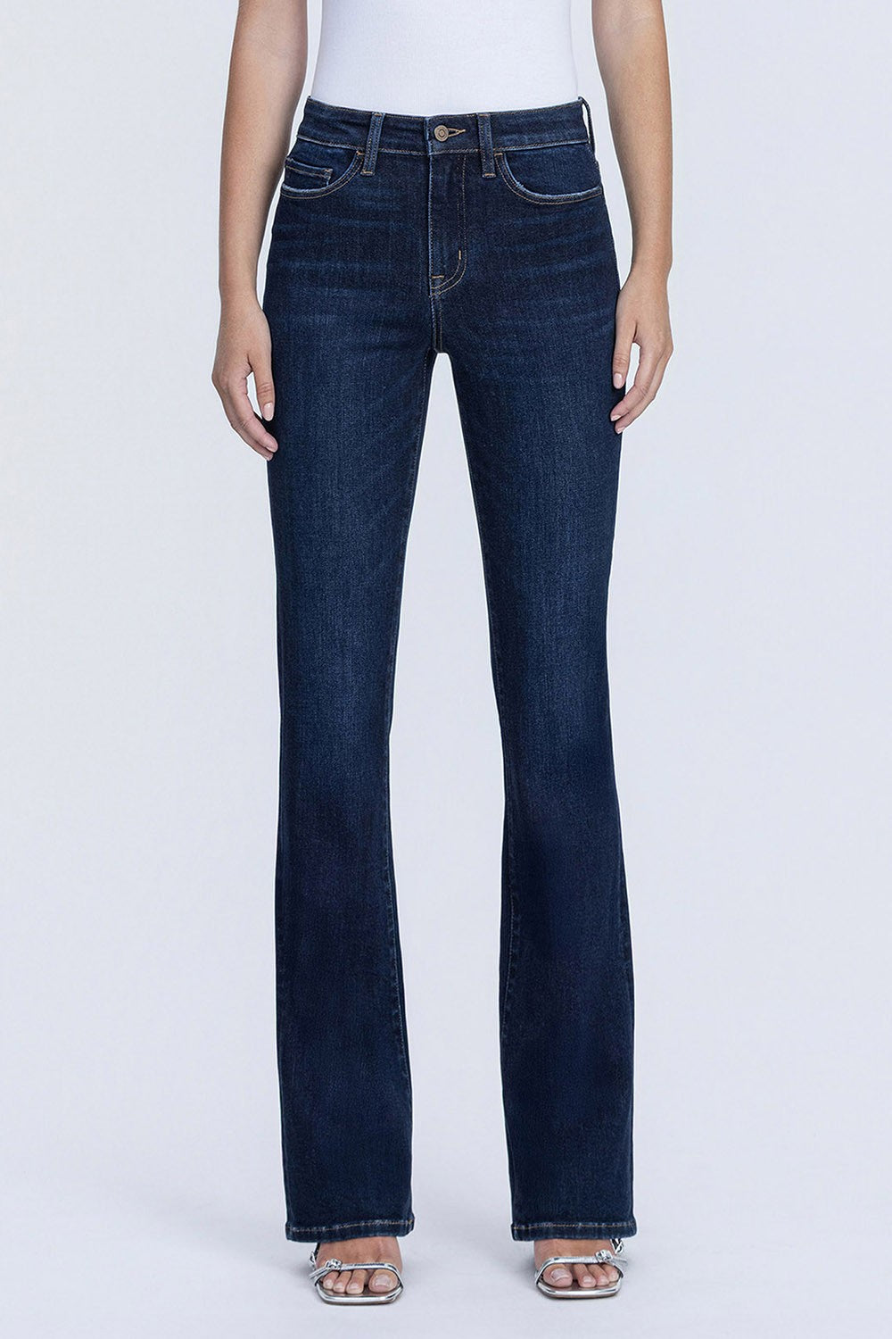 Flying Monkey High Rise Dark Wash Bootcut Jeans