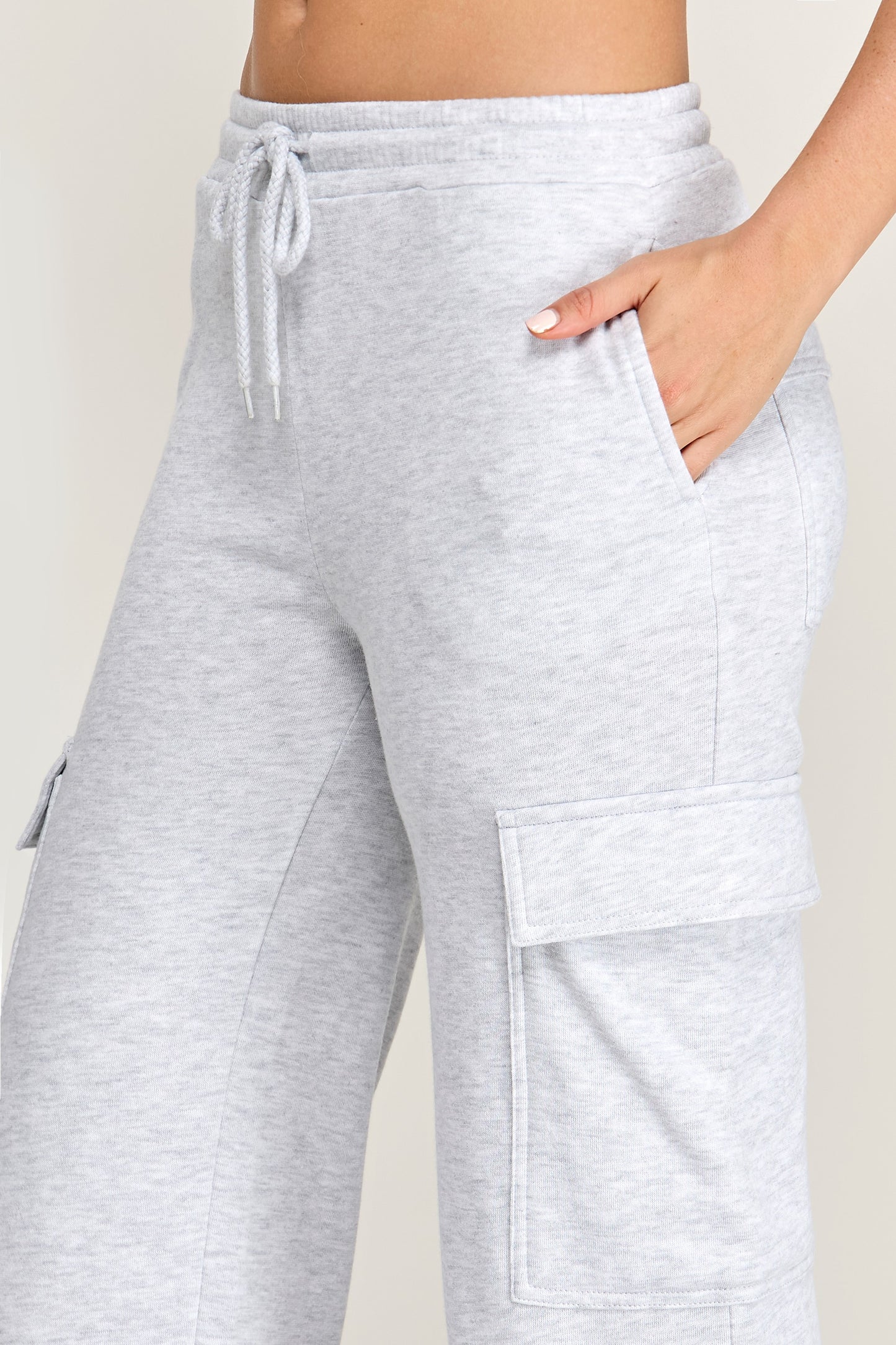 Fleece Cargo Sweatpants