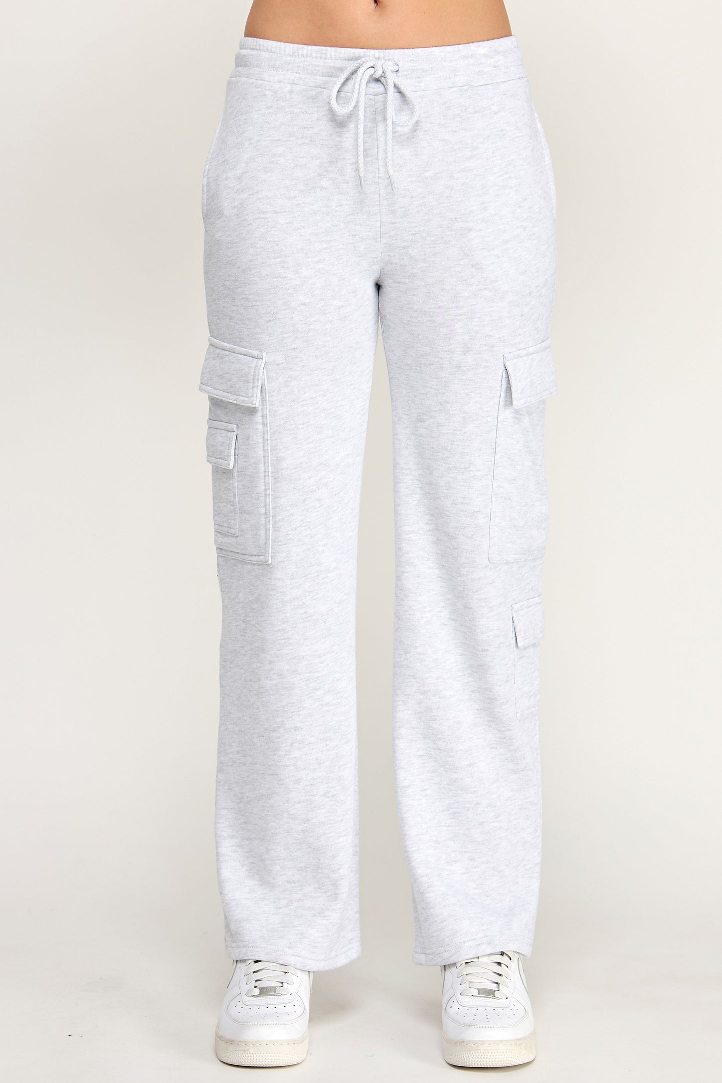 Fleece Cargo Sweatpants